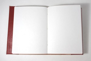 Handmade Recycled Cotton <b>Paper</b> Embossed Front Cover Goat TC Leather <b>Red</b> Notebooks-Office Supply Refillable Journal - Product Image 5