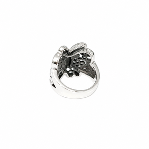 Bague Papillon en Argent 925 Style Antique, Faite à la Main, Filigrane Détaillé, Bijou Insecte pour Femme, Collection de Créateurs Faits Main - Product Image 5