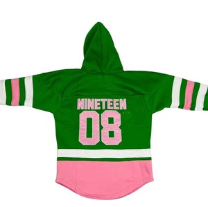 AKA เสื้อฮู้ดสีเขียวฮอกกี้ แบบยูนิเซ็กส์ ปักตัวอักษรกรีก สไตล์สปอร์ต ลำลอง สตรีทแวร์ ทรงพอดีตัว - Product Image 2