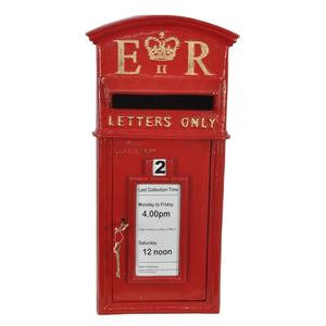 Luxury ER Vintage Post Box Wedding Anniversary Engagement Parties Decoration Custom Letter Box & <b>Mailbox</b> For Garden - Product Image 2