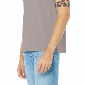 Camiseta de Jersey 100% Algodón de Alta Calidad para Hombre, con Logotipo Personalizado, Manga Corta, Antiarrugas, Estilo Urbano, Talla OEM - Product Image 4