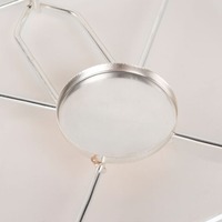 Ensemble de réchauds de buffet en céramique blanche de luxe avec couvercle en verre et support en acier inoxydable chromé, chauffe-plats carré pour mariage et réceptions