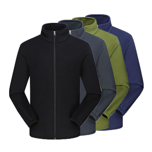 Men's Outdoor Jacket <b>Wind</b> <b>Breaker</b> Polar Fleece Jacket Coat Custom Embroidery Logo Body Warmer Fleece Coat - Product Image 3