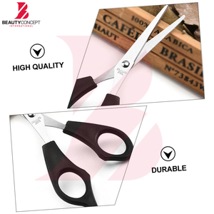 Tijeras de Peluquería Profesionales de Acero Inoxidable con Mango de Plástico Negro, Producto de Primera Calidad, Suministro OEM - Product Image 2