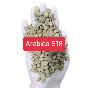 Granos de Café Verde ARABICA de Alta Calidad, Certificados ISO/HACCP/BRC, en Bolsas de PP de 60 kg, Origen Cau Dat Lam Dong, Fabricante Vietnamita - Product Image 1