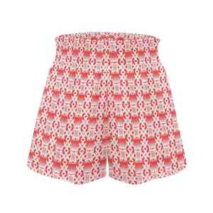 Shorts Casuales Sublimados para Mujer, Estilo Moderno, Corte Premium, Acabado Lavado Ácido, Estilo Vintage, Resistente, Mezcla de Algodón Transpirable - Product Image 2