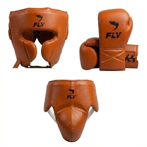Set de Entrenamiento de Boxeo Premium, Guantes de Boxeo de Cuero Genuino Personalizados, Protector de Cabeza, Protector Inguinal - Product Image 3