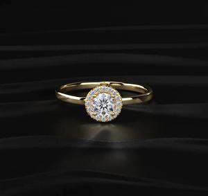 Anillo de Diamantes con Diseño Floral y Piedras de Corte Marquesa en Tono Oro Rosa para Bodas y Regalos, Venta al Por Mayor - Product Image 6