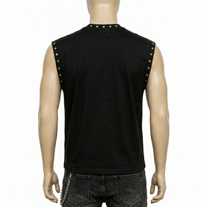 Camiseta sin mangas Glory Custom Black DTG con estampado gráfico, 100% algodón, tela suave y transpirable, manga corta, para un uso cómodo unisex. - Product Image 6