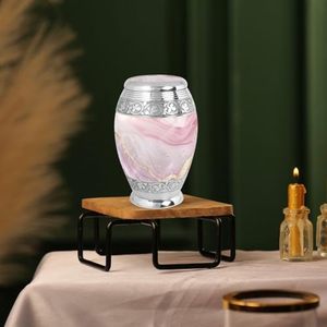 Urne funéraire haut de gamme pour cendres avec un design sophistiqué pour le stockage des restes d'adultes, les expositions commémoratives et les tributs familiaux - Product Image 5
