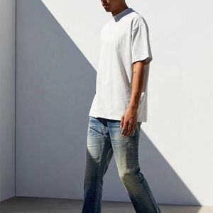 Camiseta Deportiva Ajustada para Hombre, 94% Algodón, 6% Elastano, con Estampado de Silicona 3D, Manga Corta, Ropa Deportiva de Compresión - Product Image 2