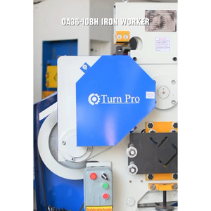 Máquina Punzonadora, Cortadora y Entalladora Hidráulica para Trabajos de Hierro, Equipo de Fabricación de Metal de Uso Pesado Semiautomático Industrial - Product Image 2