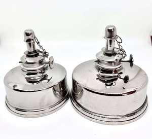 Contenedor de Lámpara de Alcohol de Alta Resistencia con Tapa Metálica de Rosca, Quemador de Vidrio Duradero para Laboratorio, Disponible para la Venta - Product Image 3