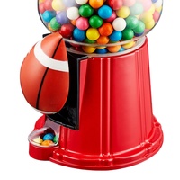Distributeur de bonbons à monnayeur Kwang Hsieh 12 pouces, style grue de football, en alliage d'aluminium, capacité 24 oz, version anglaise