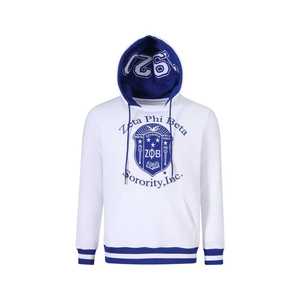 เสื้อฮู้ด Zeta Phi Beta ปักลายเชนิลล์ เสื้อผ้าชมรมพี่น้องชาวกรีก สำหรับทุกเพศ ผลิตจากผ้าฝ้ายพรีเมียม - Product Image 1