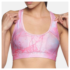 Sujetador Deportivo para Mujer de la Mejor Calidad a Precio Económico, Venta al Por Mayor, Sujetador Deportivo Sexy con Cuello en U para Mujer, Servicio OEM - Product Image 1