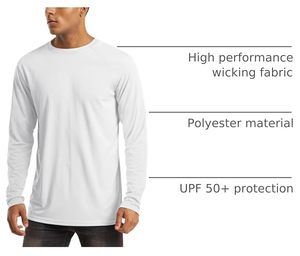<b>Men's</b> White Full Sleeve Rash Guard 100% Polyester Quick Dry <b>Compression</b> <b>Shirt</b> <b>for</b> MMA Grappling UPF50+ - Product Image 2