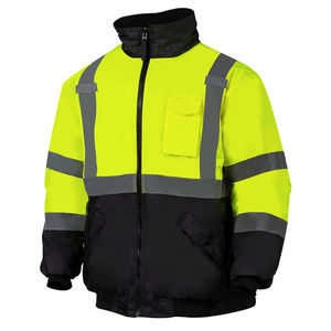 Safety <b>Jacket</b> for <b>Workers</b> Custom Design With High Quality Zipper <b>Jacket</b> Safety Tool Full Safety Outfit - Product Image 4