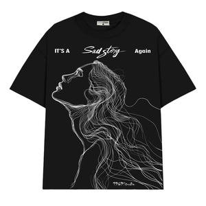 เสื้อยืดคอตตอนหนาน้ำหนัก 250GSM สำหรับขายส่ง แบบยูนิเซ็กซ์ |   ผ้าด็อบบี้ |   คอกลม |   การพิมพ์ดิจิทัล |   หน้าต่างแบบกำหนดเอง |   ฟอร์มล์บลังค์สำหรับสัตว์ - Product Image 2