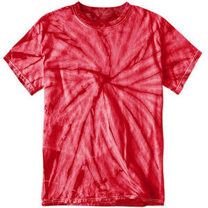 T-shirt à manches courtes pour homme, design cool, faible MOQ, style Port and Company, tie-dye, coloré, vente chaude - Product Image 6