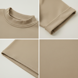 T-shirts de sport athlétiques respirants pour femmes, col rond, coupe ample, 100 % coton, personnalisables avec logo, unis et sans motifs. - Product Image 5