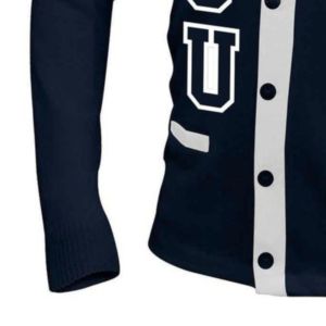Make Your Custom Good Quality V-Neck for Sorority/Fraternity/Schools/Colleges/Universities Logo Knitted <b>Cardigans</b> <b>Sweaters</b> - Product Image 4