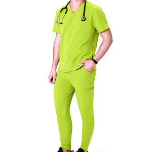 Unique Design Men Nursing <b>Scrub</b> <b>Uniforms</b> Elastic Waist Spandex Breathable Quick-drying Hospital Use Customizable Sizes Colors - Product Image 5