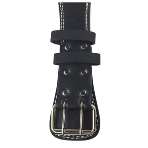 Cinturón de Cuero Genuino para Hombre de Alta Calidad, Hecho a Mano, con Diseño Nuevo y Hebilla Giratoria, en Oferta - Product Image 5