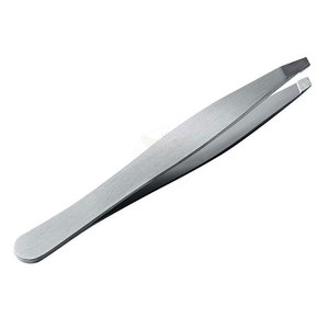 Pinzas Profesionales Personalizadas de Acero Inoxidable para Cejas, Punta Inclinada, Duraderas y Reutilizables - Product Image 5