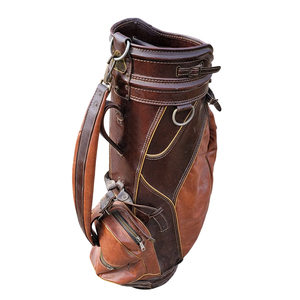 Multiple-Pocket Custom Logo Print Leather <b>Golf</b> Bags for Sale OEM Service New Design Leather Sports <b>Golf</b> Bag - Product Image 1