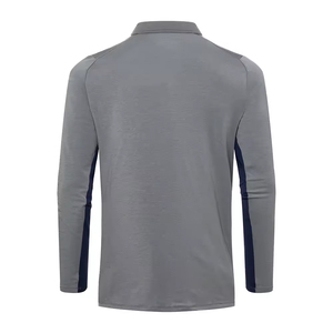 Long Sleeve Solid Jersey Men's for <b>Shirts</b> Casual Printed <b>Polyester</b> Knit Performance Golf <b>Shirts</b> - Product Image 4