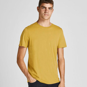 Camisetas de Marca de Alta Calidad, Camisetas Lisas de 250 g/m², Material de Poliéster/Algodón al por Mayor, Impresión Personalizada, Mangas Cortas para Hombre - Product Image 2