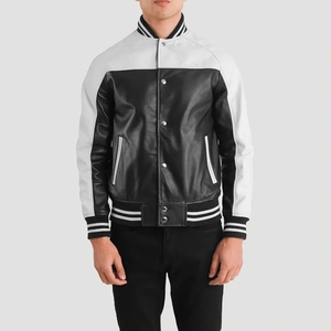 แจ็คเก็ตหนังวาร์ซิตี้ผู้ชายราคาประหยัด น้ำหนักเบา คุณภาพพรีเมียม ขายดี สินค้าคุณภาพเยี่ยม สวมใส่สบาย - Product Image 4