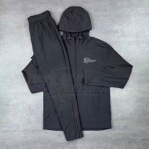 High Performance Eco-Friendly Hooded Printed Solid Windbreaker Set Men Everyday Casual Outfit Breathable Lightweight Material - Product Image 4