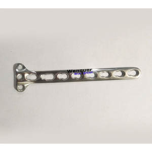 Lot de 3,5 mm de plaques en T de petite taille pour implants chirurgicaux vétérinaires, instruments de chirurgie osseuse pour médecins et chirurgiens, faciles à utiliser pour animaux - Product Image 1