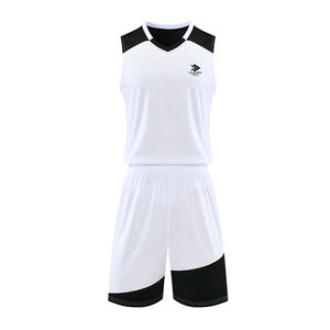OEM Customized Factory Made Breathable Eco-Friendly Lightweight Basketball Uniforms 100% Polyester Fabric High Quality - Product Image 1