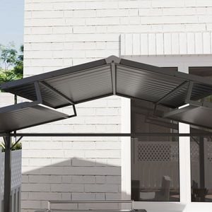 Gazebo con Tettoia per Area Barbecue all'Aperto - Product Image 6