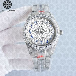 Reloj de Lujo Charm_Jewells de Acero Inoxidable con Caja Redonda de 38 mm, Analógico de Cuarzo con Incrustaciones de Diamantes, Moda Femenina - Product Image 6