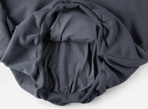 Sudadera con Capucha Urban Revolt para Hombre, Estilo Oversize, Streetwear, Algodón Desgastado, Felpa Francesa, Otoño - Product Image 3