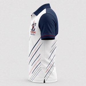 Camiseta de Cricket Sublimada Personalizada, Talla Grande, Diseñada para Mayor Comodidad y Transpirabilidad, Impresión por Transferencia de Calor de Larga Duración - Product Image 3