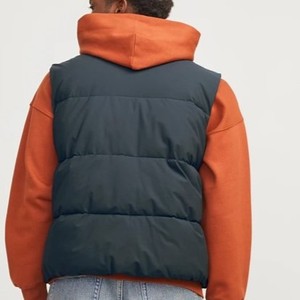Mens High Quality Gilet Jackets Hooded Sleeveless Fashion Wear Gents Puffer <b>Vest</b> Men's <b>Down</b> Coat <b>Vests</b> Custom Logo Winter OEM - Product Image 3
