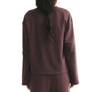 Sudadera Oversize para Mujer, Ajuste Holgado, Cuello Redondo, Manga Larga, Forro Polar Suave, Ropa Urbana Personalizada al por Mayor - Product Image 2
