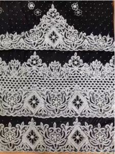Tissu George élégant pour vêtements traditionnels, tissu George à paillettes élégant pour robes de soirée de luxe, prix promotionnel - Product Image 3
