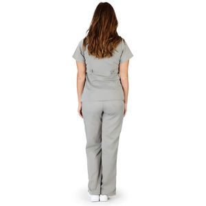 Ensemble d'uniformes médicaux pour femmes ZULARI IMPEX – Blouse à col en V et manches courtes, pantalon cargo, tenue d'infirmière pour hôpital (vente en gros) - Product Image 4