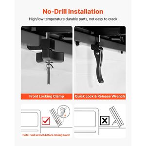 Copertura Rigida Tri-Fold per Cassone Pick-up Compatibile con Chevy Silverado/GMC Sierra 1500 2007-2025, Cassone Corto 5.8 ft (69.3 Pollici) F-250 - Product Image 6