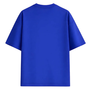 เสื้อยืดคอกลมโอเวอร์ไซส์ แขนสั้น ทรงหลวม ไหล่ตก ผ้าฝ้ายเรียบง่าย สไตล์สตรีทแวร์ รับผลิตตามสั่ง ขายส่ง ไซส์ XL - Product Image 2