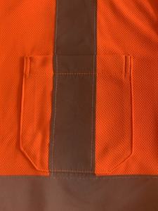 Chaleco de Seguridad Reflectante de Alta Visibilidad, Malla Fluorescente de Poliéster, Unisex, Impresión por Sublimación, Secado Rápido, Ropa de Trabajo con Detección de Agujas - Product Image 3