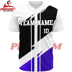 เสื้อเบสบอลแบบซับลิเมชั่นคุณภาพสูงสั่งทำพิเศษ เนื้อผ้าน้ำหนักเบา นุ่ม สวมใส่สบาย ระบายอากาศได้ดี - Product Image 3