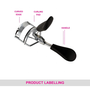 Recourbe-cils incurvé en acier inoxydable de haute qualité 11cm outil de maquillage de soins de beauté pour les cils - Product Image 6