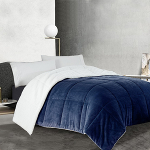 Couette d'hôtel en polyester pour l'hiver, taille Queen, hypoallergénique, écologique, super douce, matelassée 75D/36F, housse de couette - Product Image 6